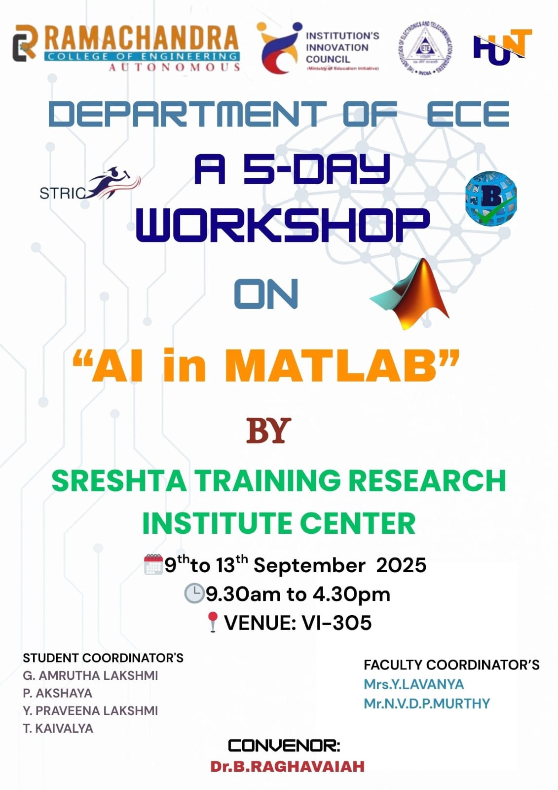 RCEE Students organizing event