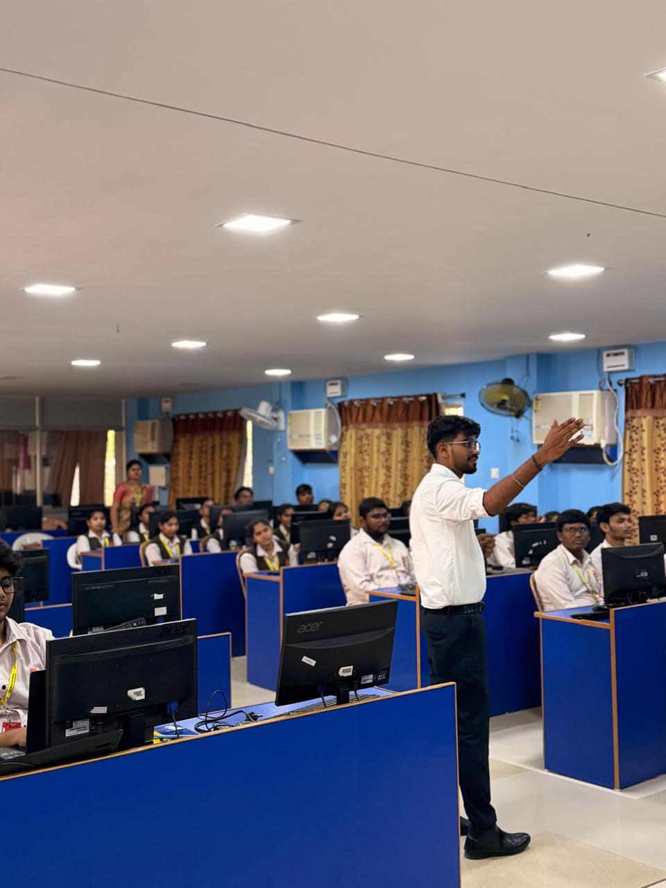 Actor Naga Chaitany at RCEE