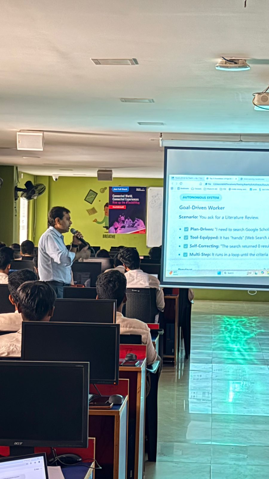 Actor Naga Chaitany at RCEE