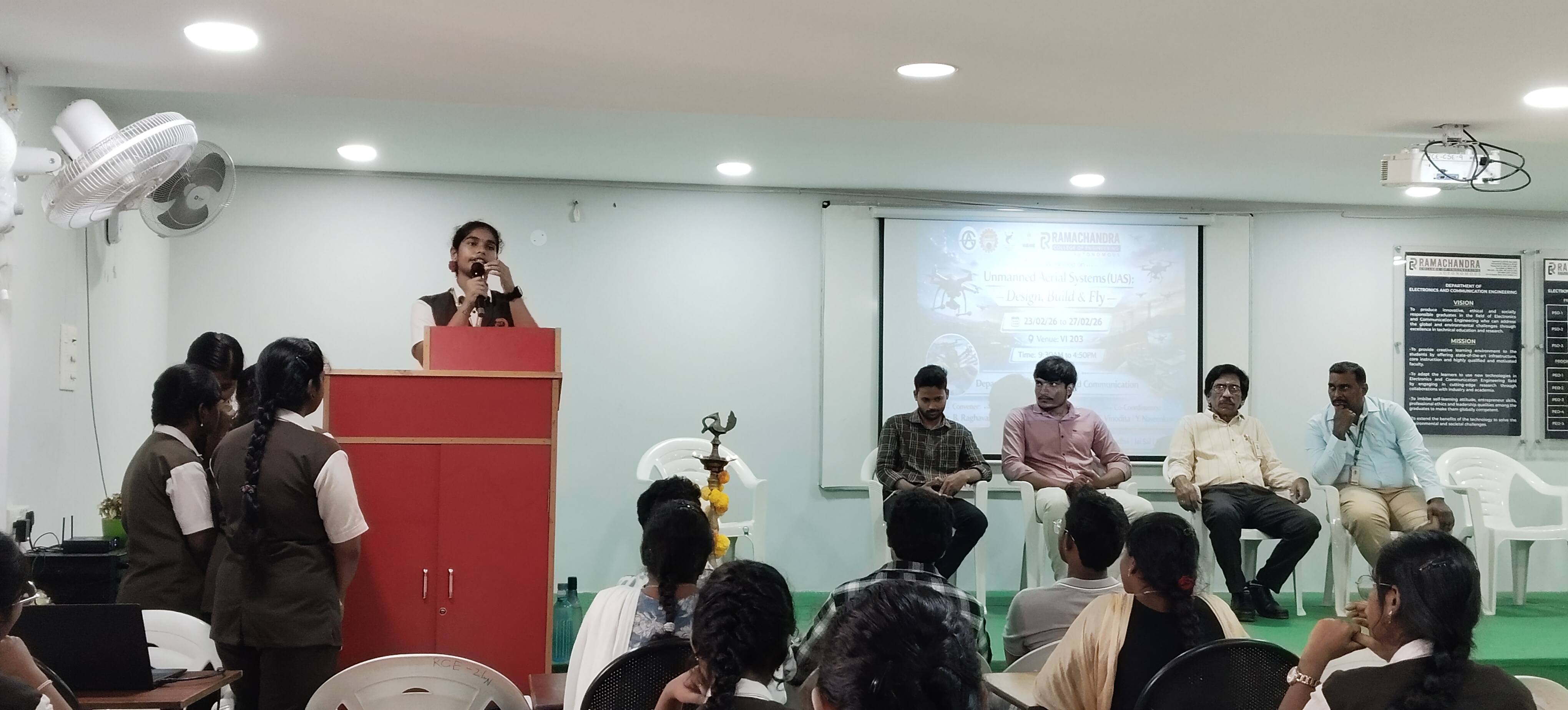 Actor Naga Chaitany at RCEE