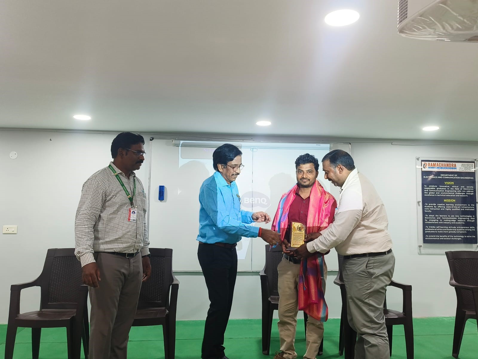 Actor Naga Chaitany at RCEE