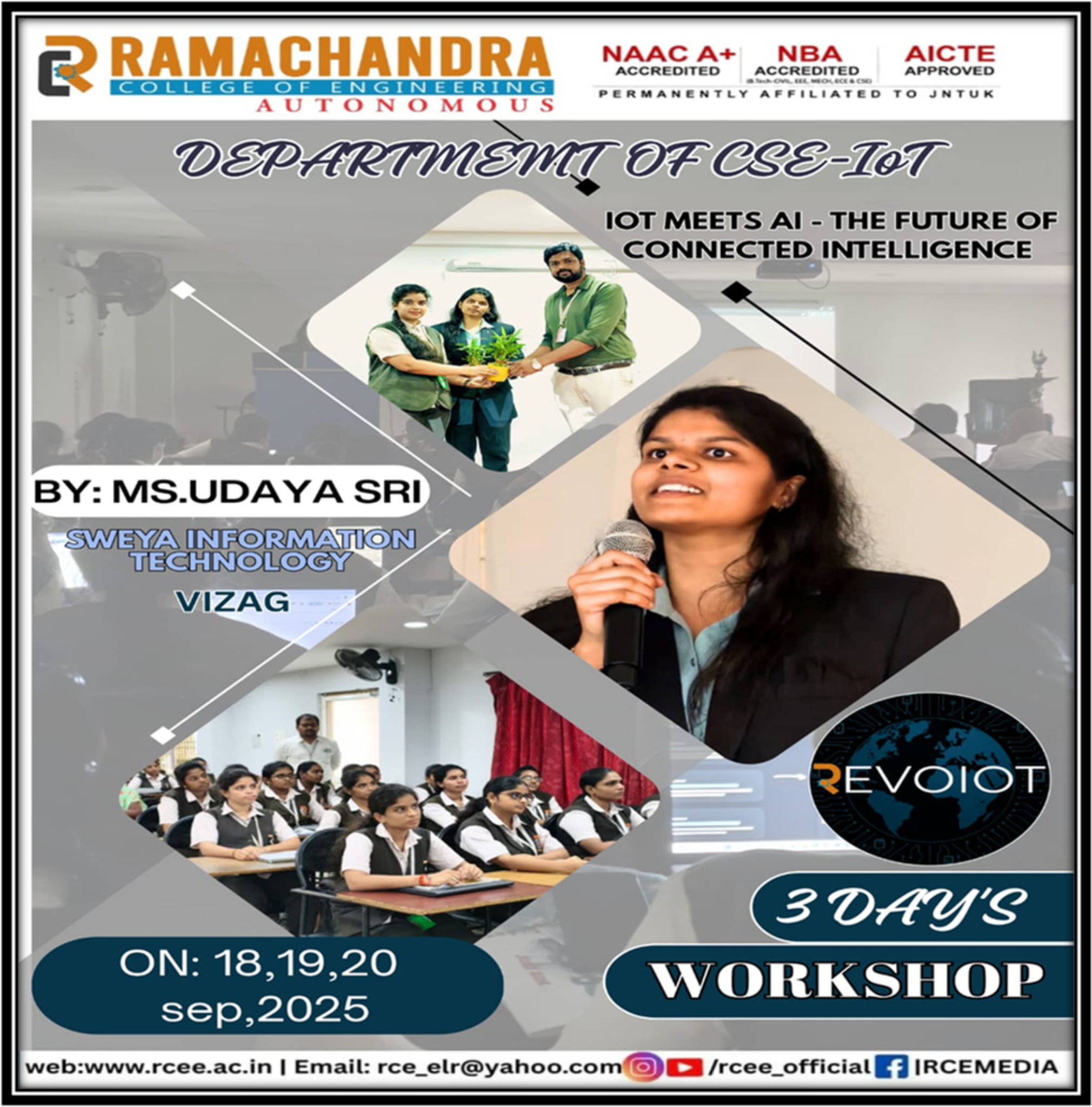 Actor Naga Chaitany at RCEE