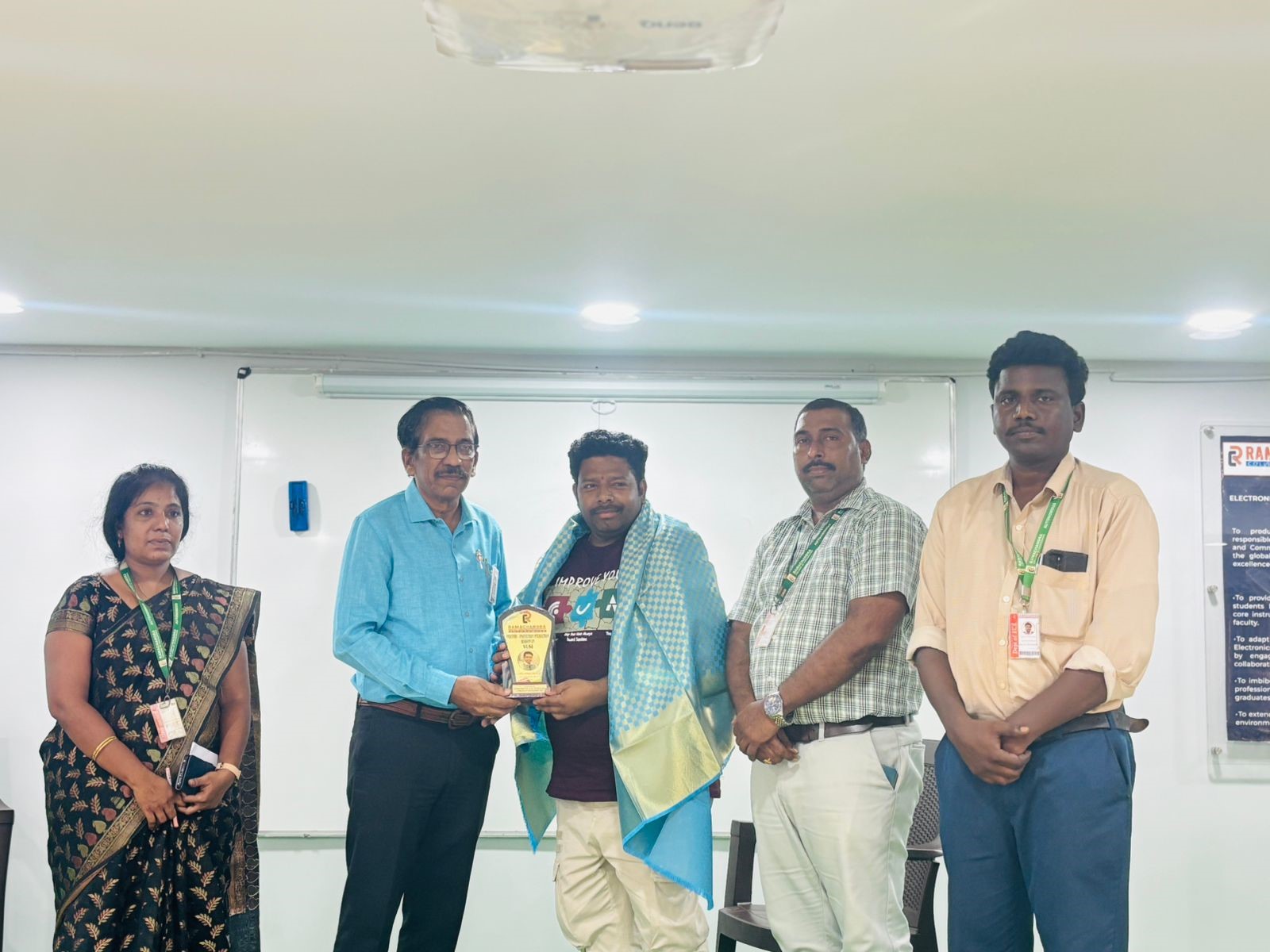 Actor Naga Chaitany at RCEE