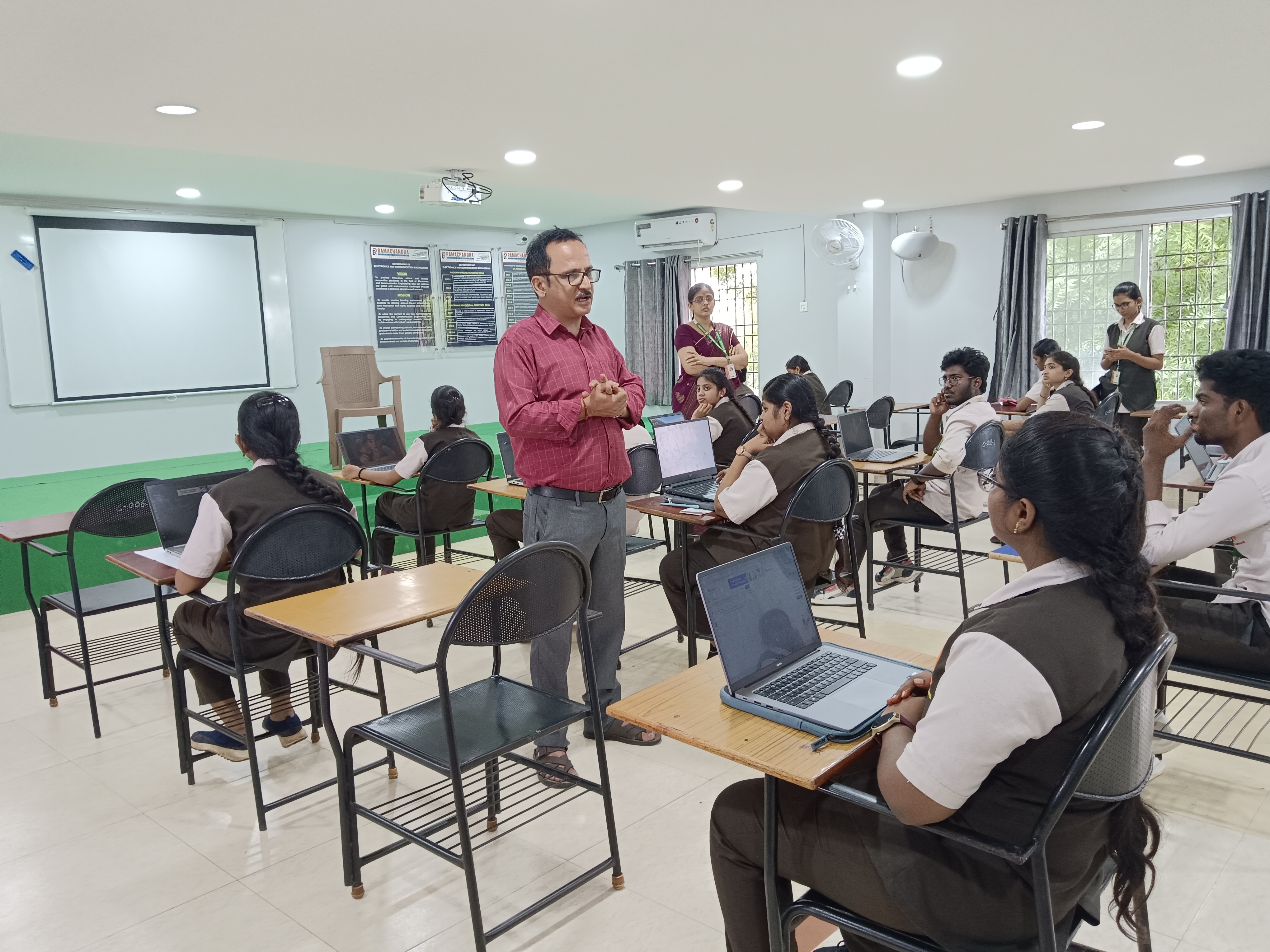 RCEE Students organizing event