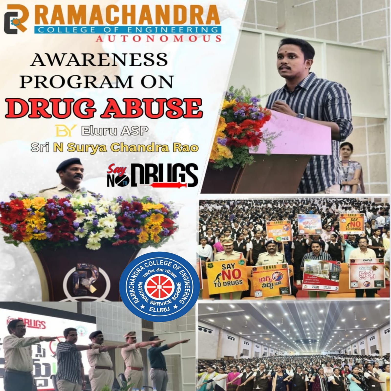 Actor Naga Chaitany at RCEE