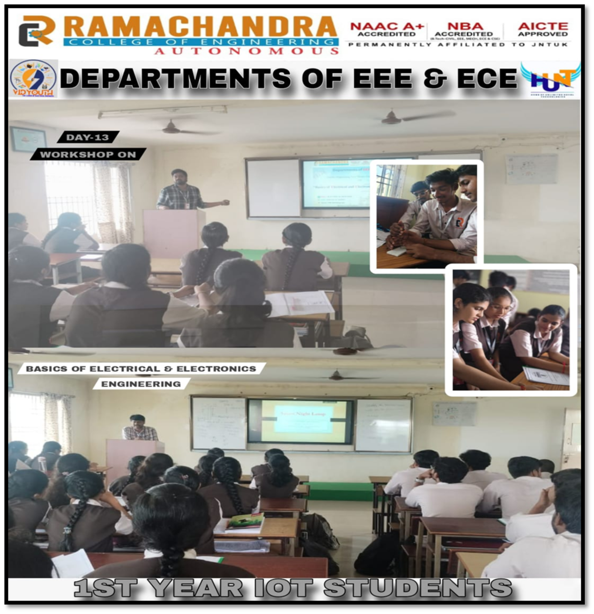 Actor Naga Chaitany at RCEE