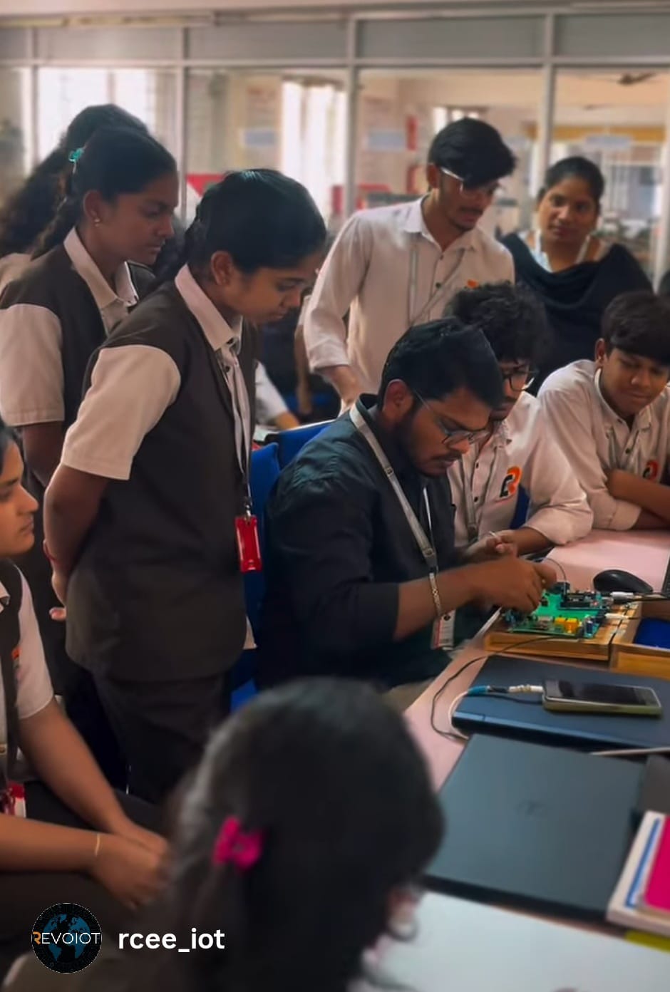 Actor Naga Chaitany at RCEE