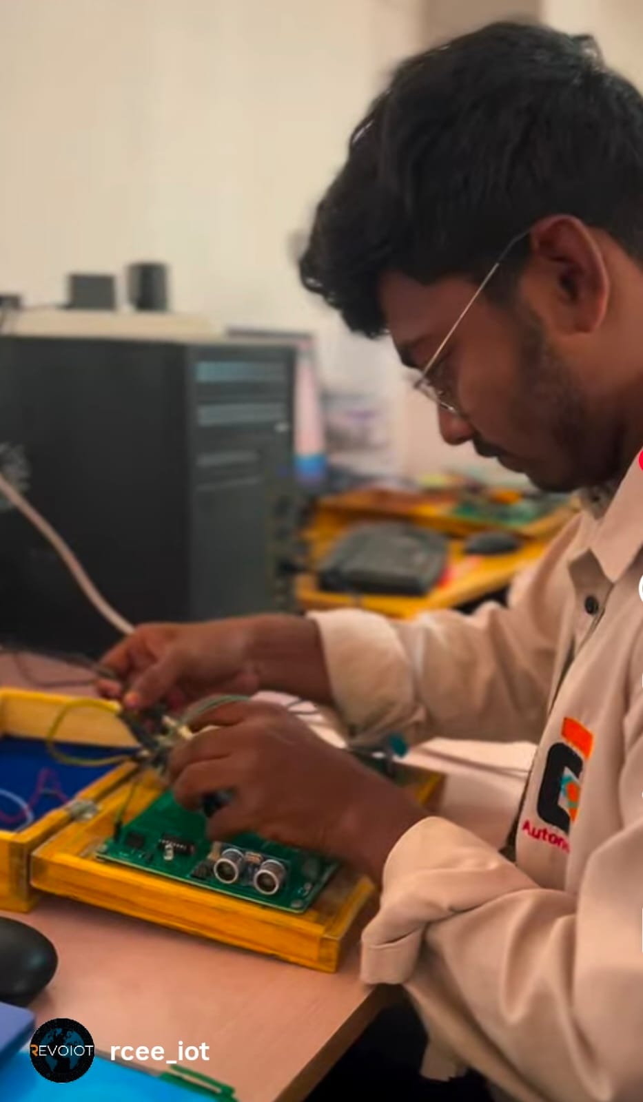 RCEE Students organizing event