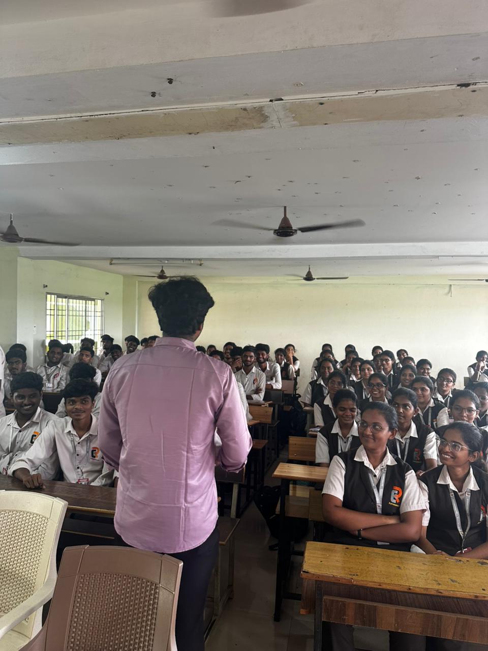 Actor Naga Chaitany at RCEE