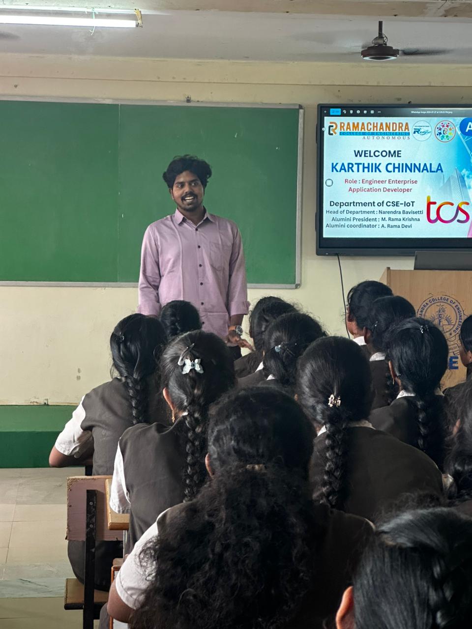 RCEE Students organizing event