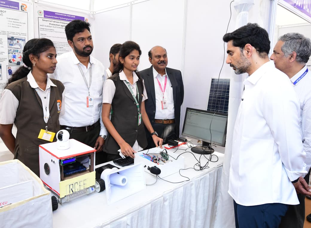 Actor Naga Chaitany at RCEE