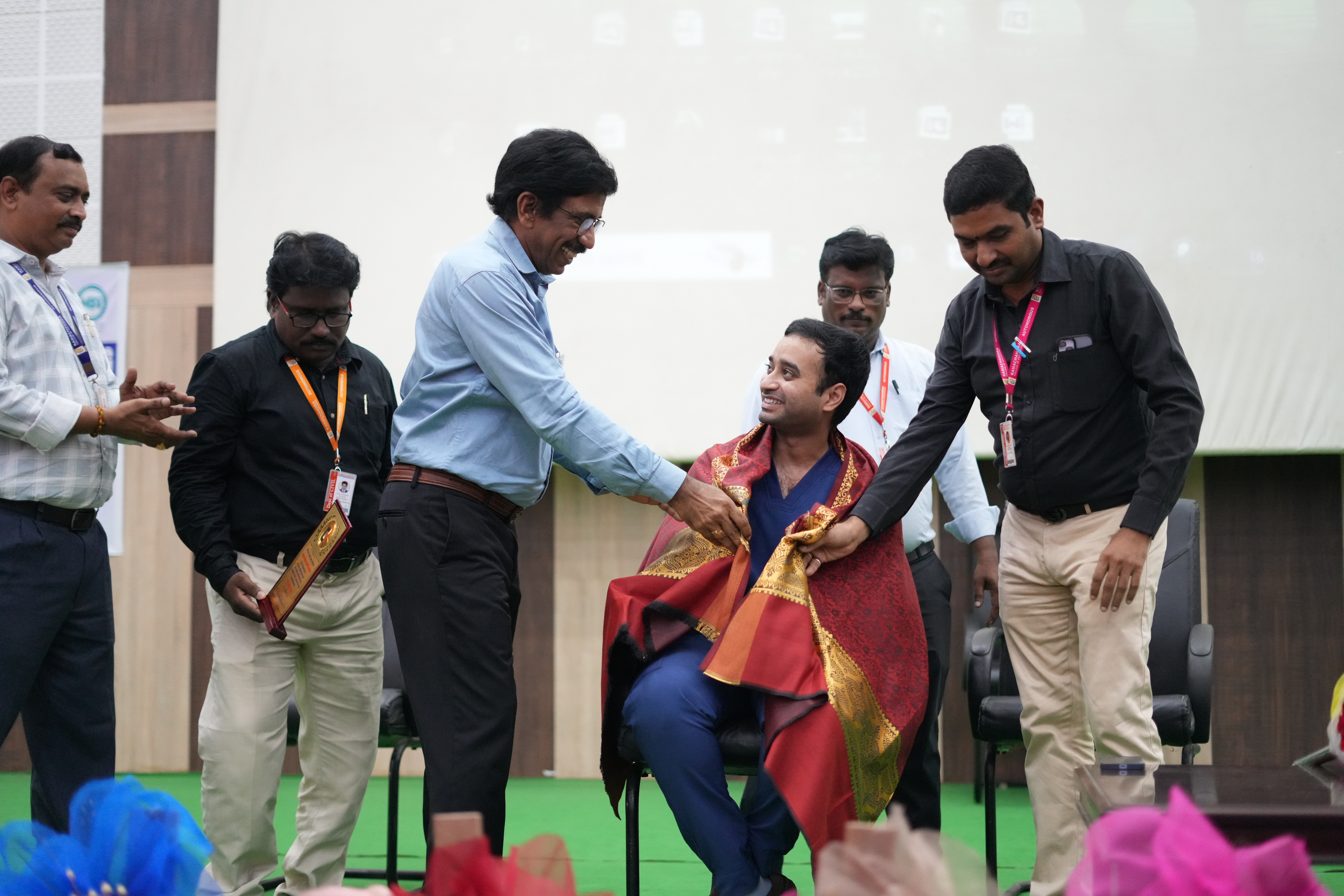 Actor Sai Dharma Tej at RCEE