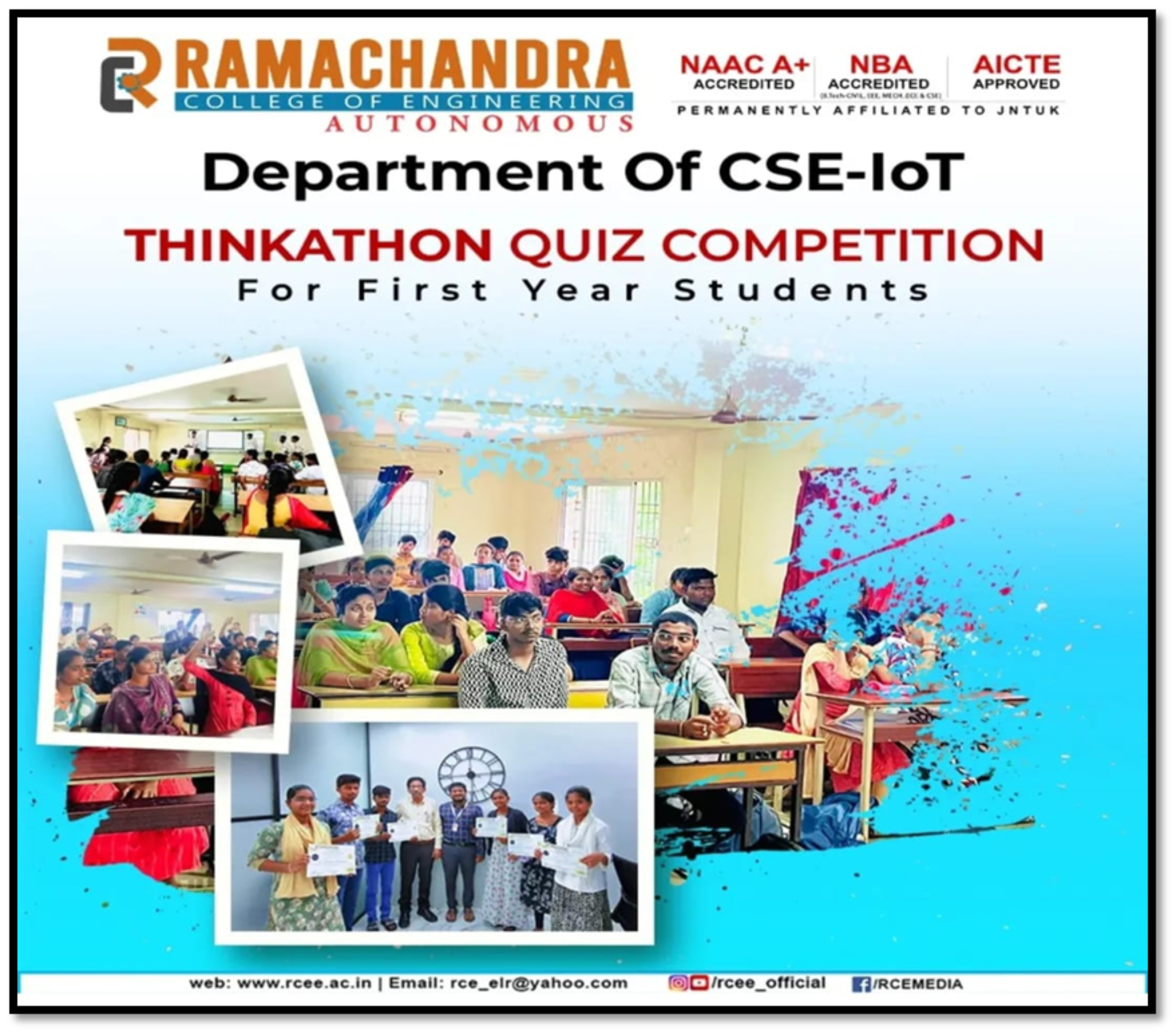 Actor Naga Chaitany at RCEE