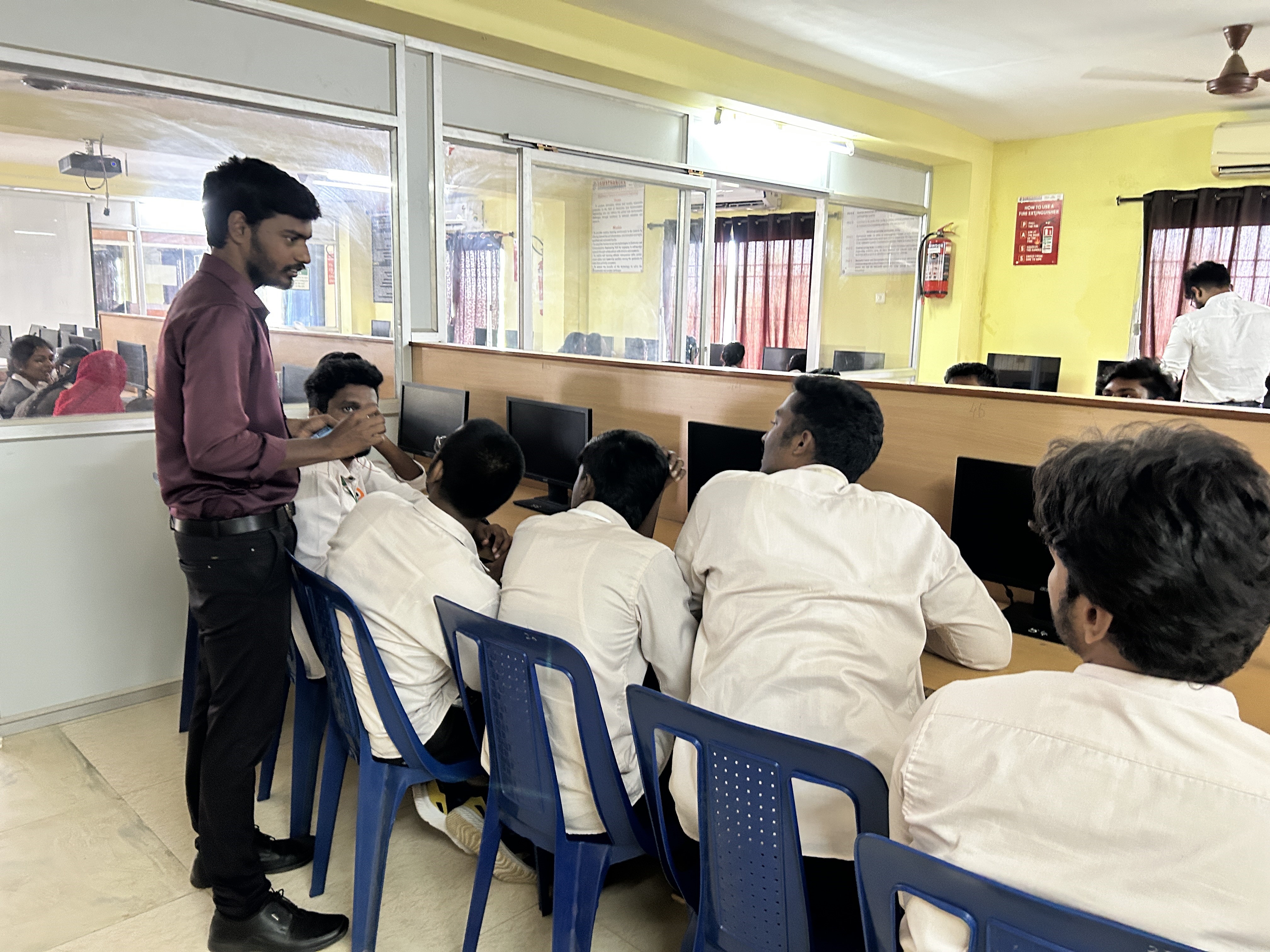 RCEE Students organizing event