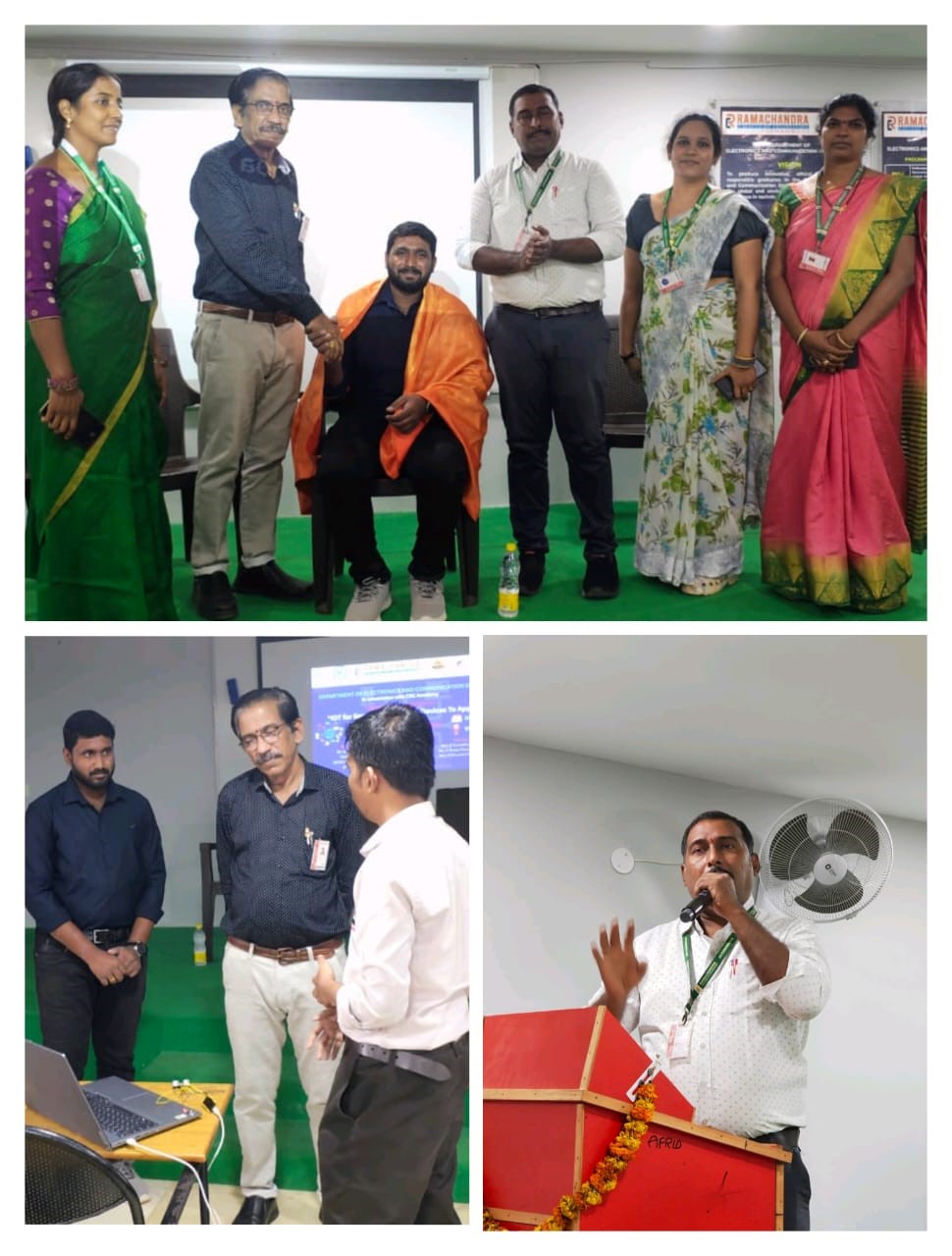 Actor Naga Chaitany at RCEE