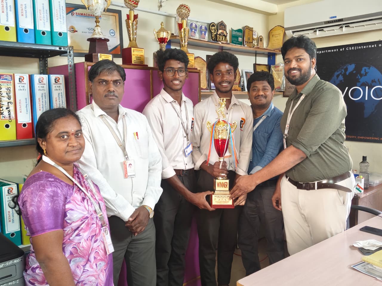 Actor Naga Chaitany at RCEE